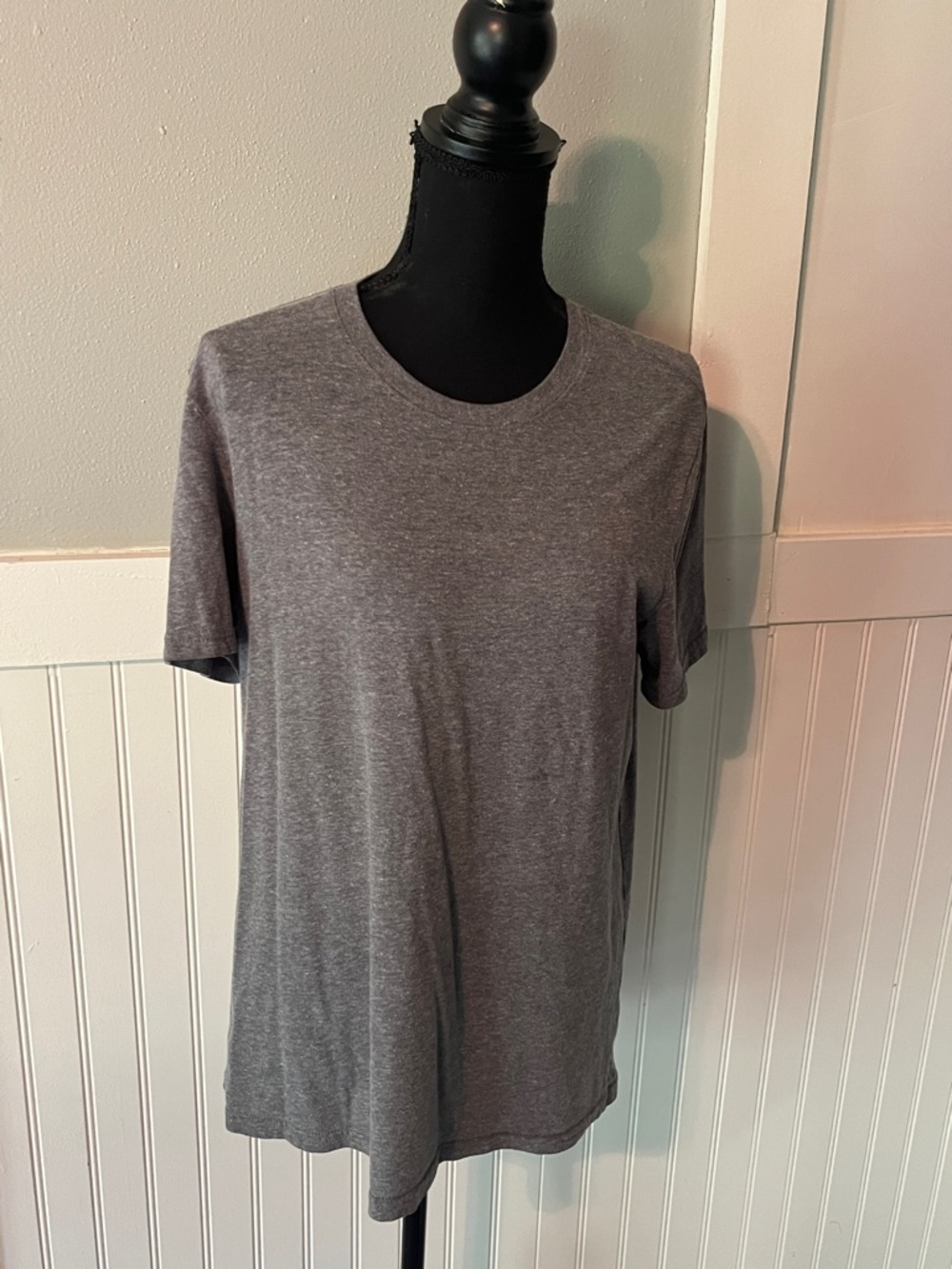 Sonoma solid gray Crew Neck T-Shirt